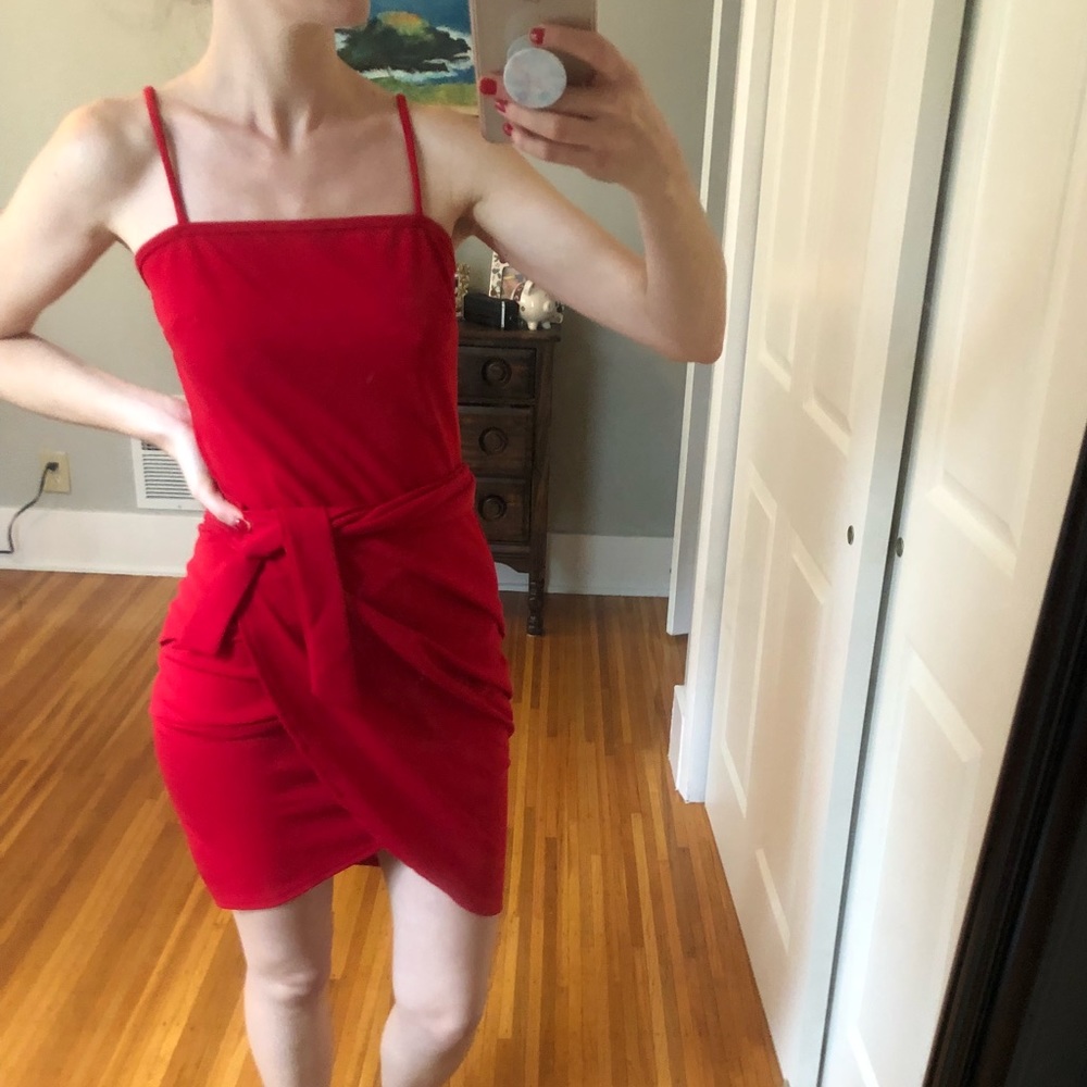 Belted dress